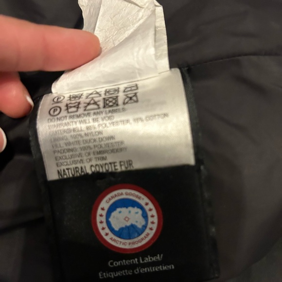 Used Canada Goose Jacket, Style Loretta Parka Heritage (2090L) - Picture 9 of 10